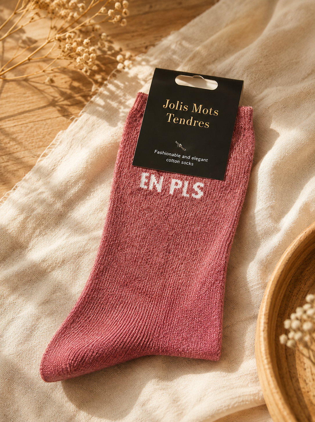 Chaussettes Jolis Mots Tendres - En PLS
