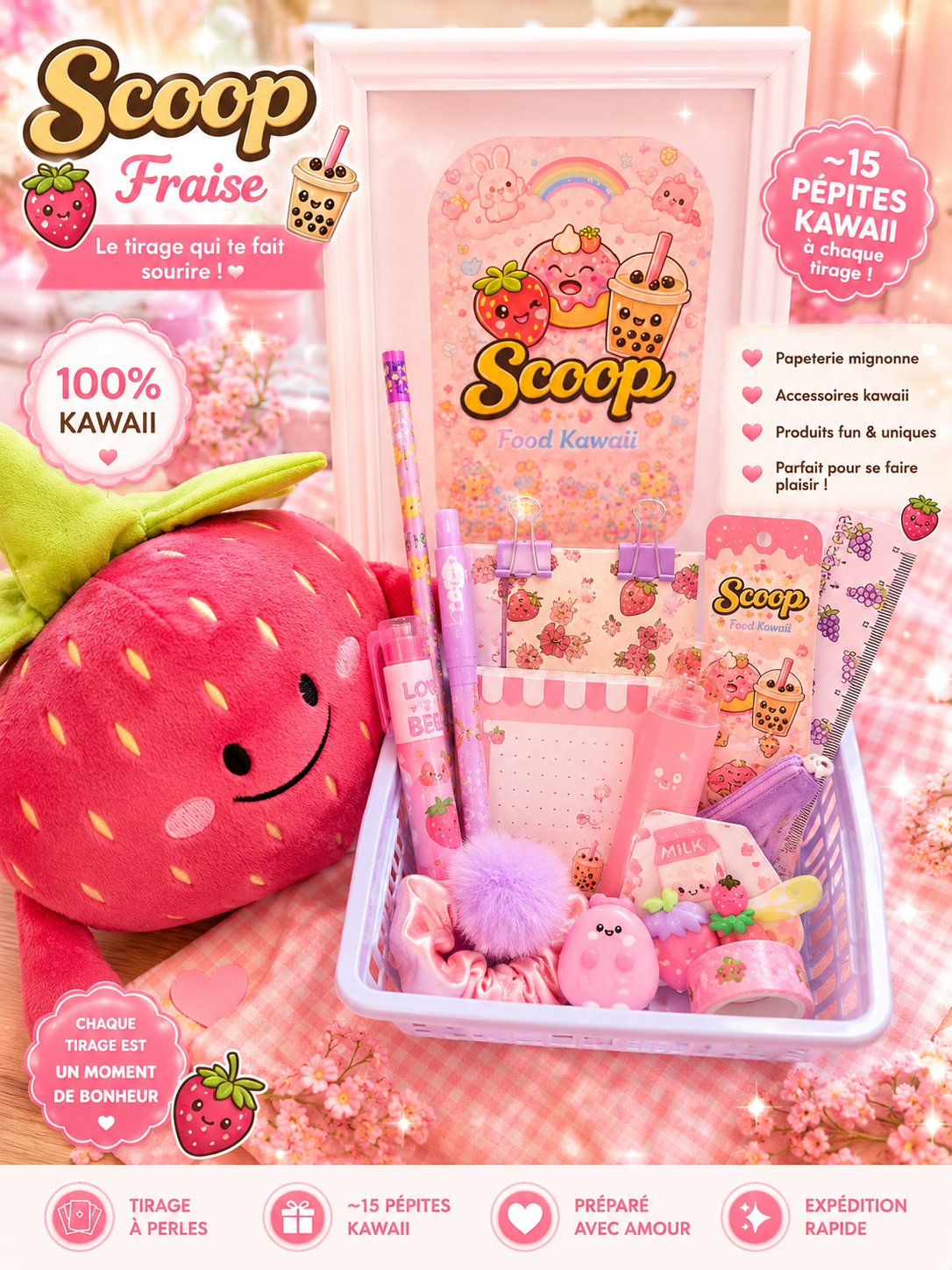 Tirage fraise