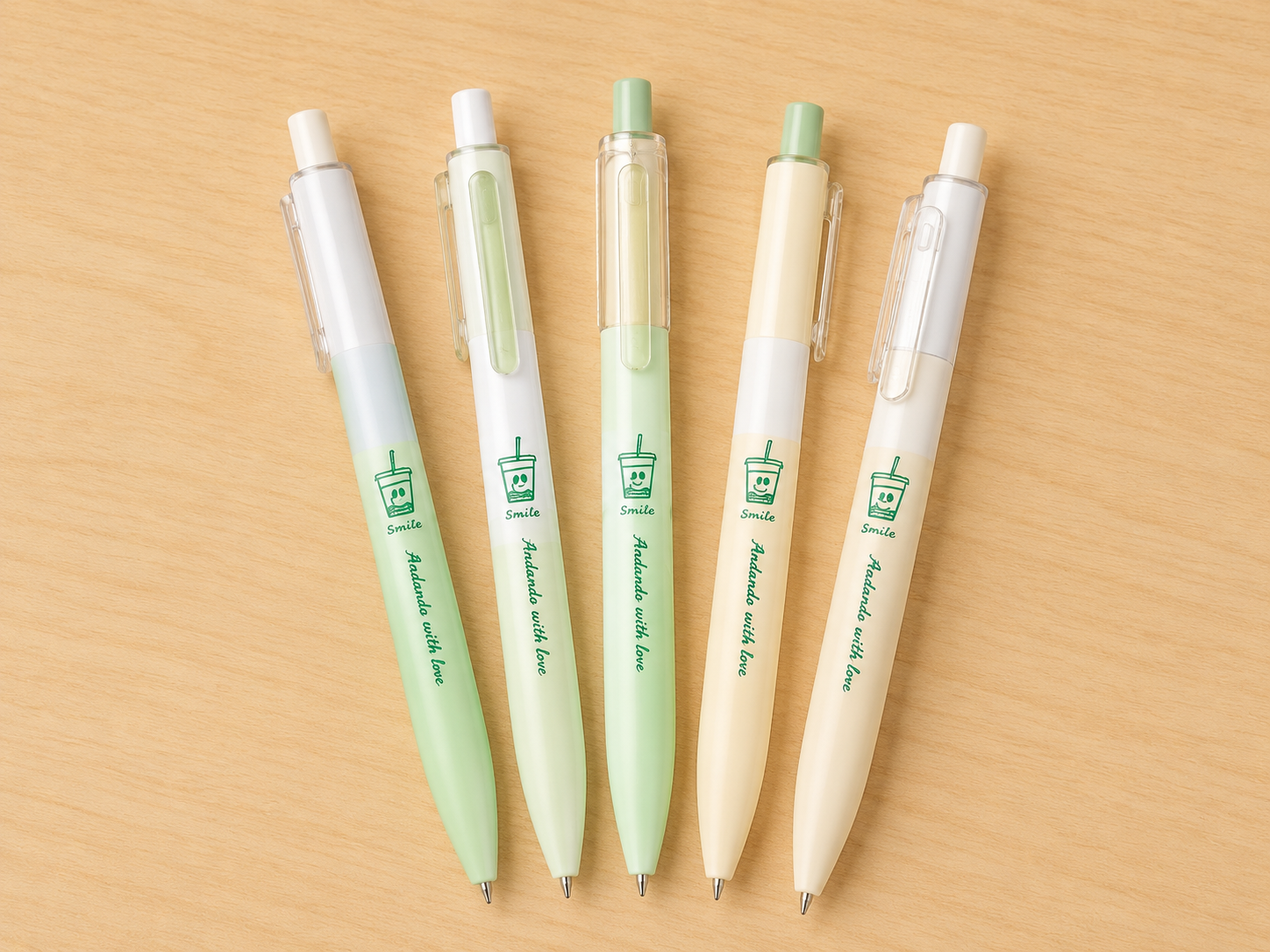 Stylo Bubble Tea Smile kawaii pastel, Scoopfoodkawaii