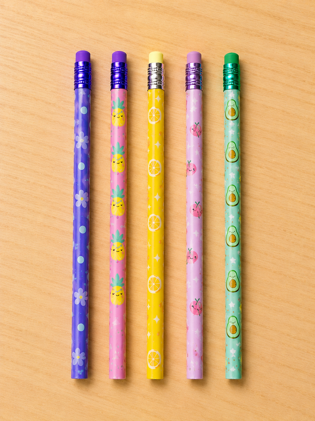 Crayon de Bois Kawaii