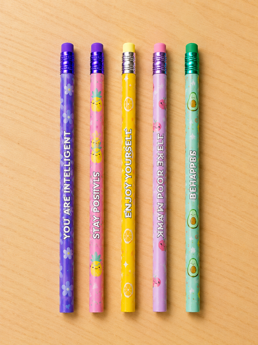 Crayon de Bois Kawaii