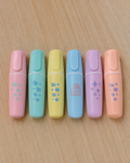 Surligneurs pastel illustres, Scoopfoodkawaii