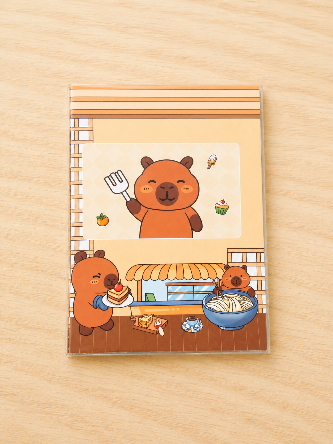 Carnet Capybara - Café Gourmand